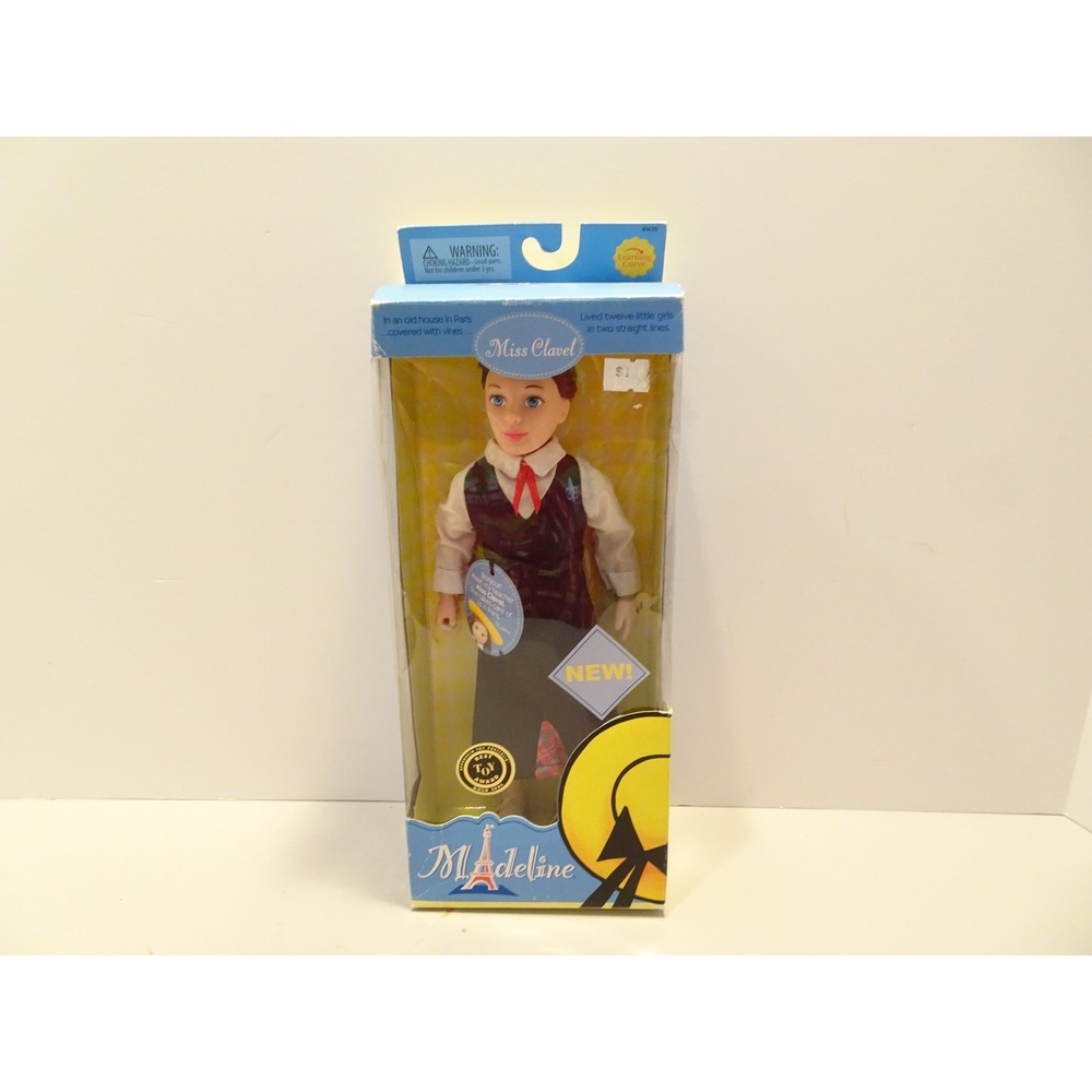 Madeline Miss Clavel Poseable Doll Learning Curve 2003 Vintage 84135 New NIB